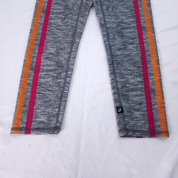 Rainbow Leg Stripe Leggings by Zara Terez Stretch Yoga Pants Sz Small - Picture 3 of 10